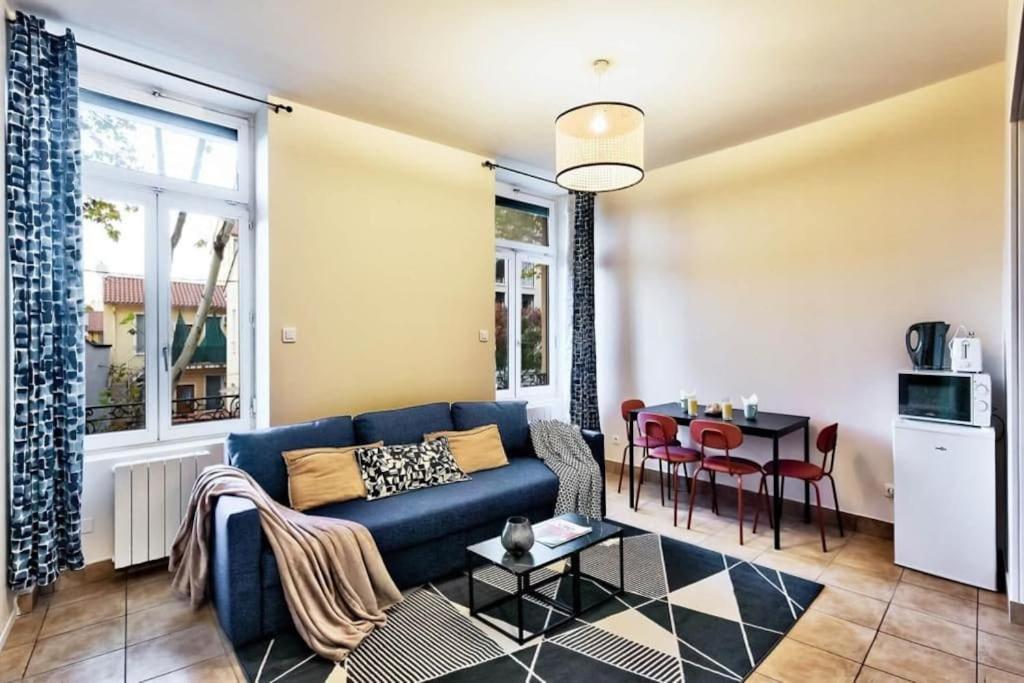Le Carre D'or - T2, Pres Lyon & Parking Gratuit